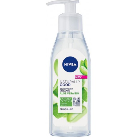 NIVEA Gel nettoyant micellaire Naturally Good 140ml