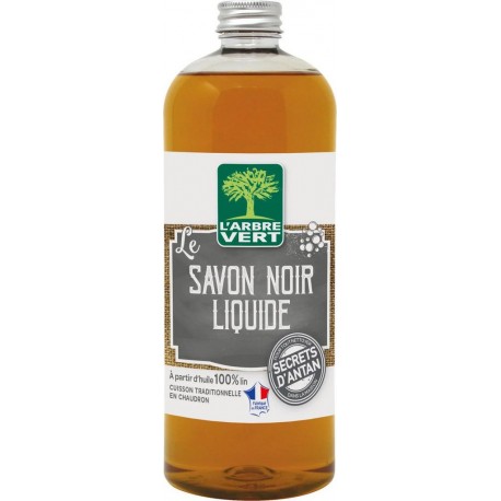 L'ARBRE VERT SECRETS D'ANTAN SAVON NOIR FLACON PLASTIQUE 750ml