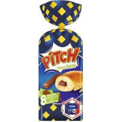Brioches Pitch Chocobarre goût Noisette x8 310g