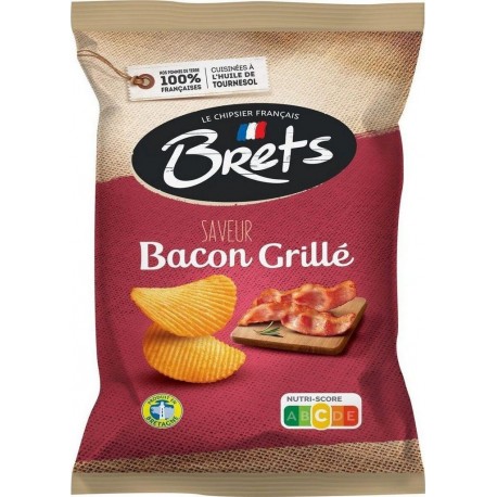 BRET'S  CHIPS SAVEUR BACON 125g