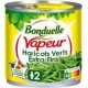 BONDUELLE VAPEUR HARICOTS VERTS extra-fins et tendres 220g