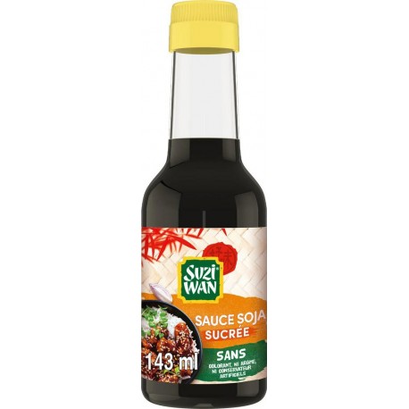 SUZI WAN SAUCE SOJA sucrée 143ml