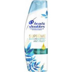 HEAD & SHOULDERS Shampoing antipelliculaire suprême anti-frisottis huile d’argan et d’amande 250ml