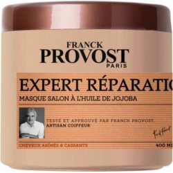 Franck Provost Masque Cheveux Professionnel Sans Silicone Cheveux Abîmés Expert Réparation 400ml