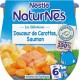 Nestlé Naturnes Les Sélections Douceur de Carottes Saumon (dès 6 mois) par 2 pots de 200g (lot de 6 soit 12 pots)