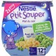 Nestlé P’tit Souper Plat du Soir Crème de Petits Pois Petites Pâtes (+12 mois) par 2 pots de 200g (lot de 6 soit 12 pots)