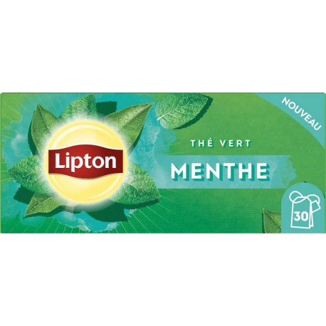 LIPTON THE VERT MENTHE 48g x30 (lot de 2)