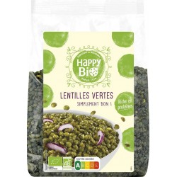 Happy Bio Lentille verte bio 500g