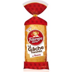 La Fournée Dorée La Gâche au Sucre 500g (lot de 3)