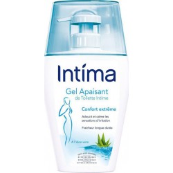 Intima Gel Apaisant de Toilette Intime Confort Extrême à l’Aloe Vera 200ml (lot de 4)