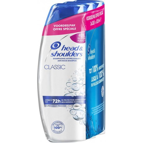 Head & Shoulders Shampooing Classic 3x285ml