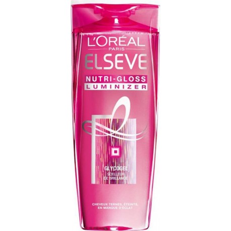 L'Oréal L’Oréal Paris Elseve Nutri-Gloss Luminizer Cheveux Ternes Éteints en Manque d’Éclat 250ml (lot de 4)