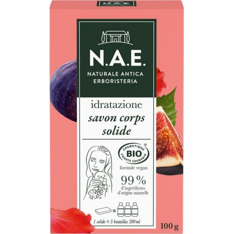 N.A.E Savon solide bio . Hydratant 100g