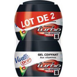 Dop Gel coiffant Vivelle Turbo 2x150ml 300ml