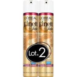 Elnett Laque cheveux colorés Fixation forte 2x300ml