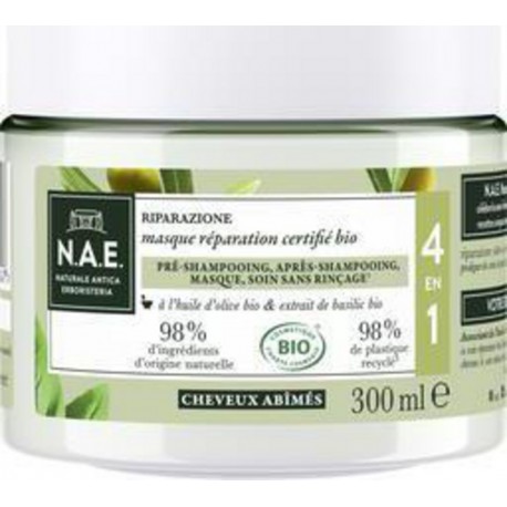 N.A.E Masque réparation . bio cheveux abimés 300ml