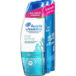 Head & Shoulders Shampooing Pure Intense Detox 3x250ml