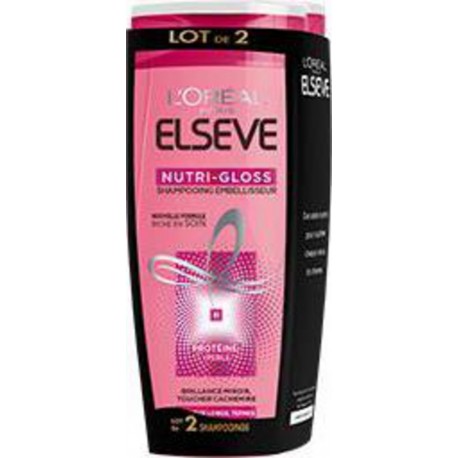 Elseve Shampooing chvx secs Huile extraordinaire 2x250ml