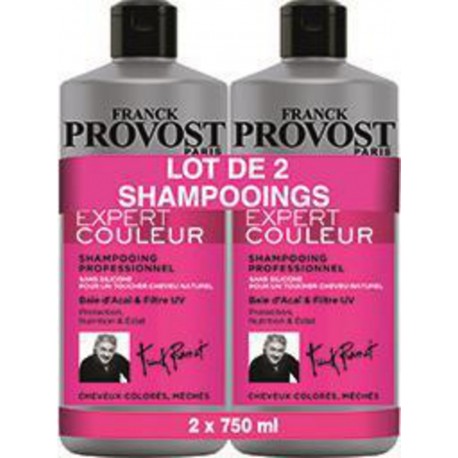 Franck Provost Shampooing Expert Couleur 2x750ml