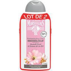 Le Petit Marseillais Shampooing Douceur et éclat 2x250ml