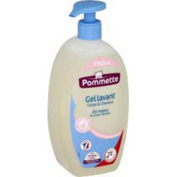 POMMETTE GEL CORPS&CHEVEUX 750 flacon 750ml