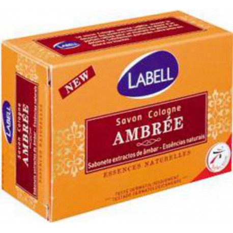 LABELL SAVON COLOGNE AMBRE125G pain 125g