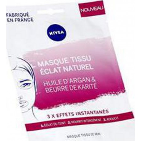 NIVEA NIV.MASQ.TISSU ECL NATUREL boîte 3