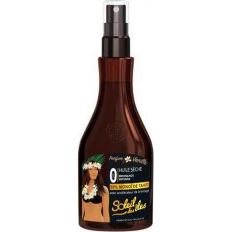 SOLEIL ILE SDI HUILE SECHE VANILLE 150ml