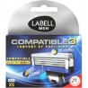 LABELL RECH.3L COMP MACH 3 X5 boîte 5 lames