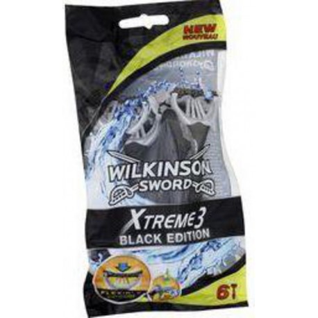 WILKINSON WILK.RAS.JET XTREME 3 BLACK X6 6 rasoirs