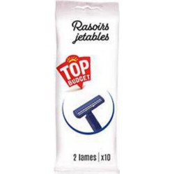 TOP BUDGET T.BUDGET RASOIR JET.BILAMEX10 paquet 10