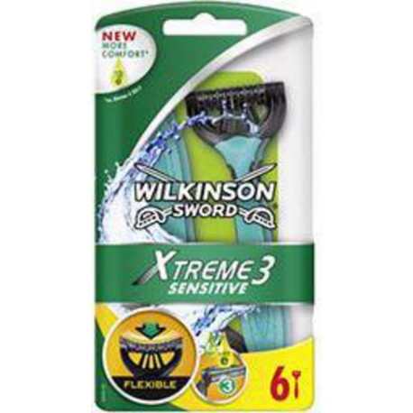 WILKINSON WILK.RAS.JET.XT3 SENSITIVE X6