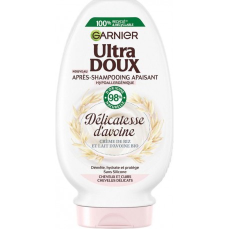 ULTRA DOUX 250ML ASH UD DELICATESSE flacon 250ml