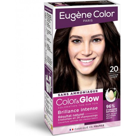 EUGENE COL 20 CHATAIN COLOR&GLOW EUg kit