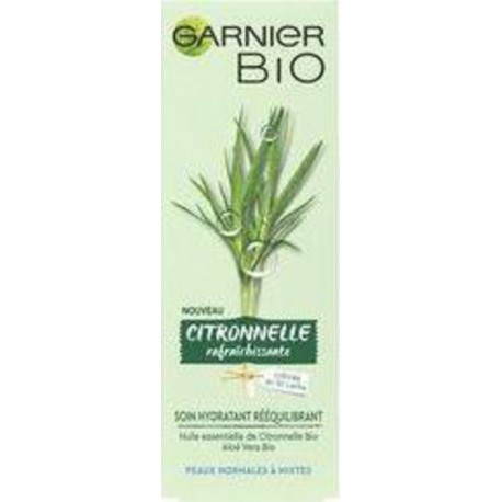 Garnier Soin hydratant Citronnelle/Aloé Vera bio -50ml