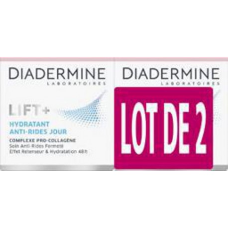 Diadermine Crème Lift + hydra 2x50ml x2 pots 50ml
