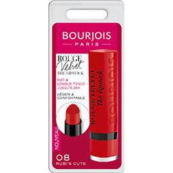 Bourjois Rouge à lèvres Velvet 008 Rubi's Cute tube 2,4g