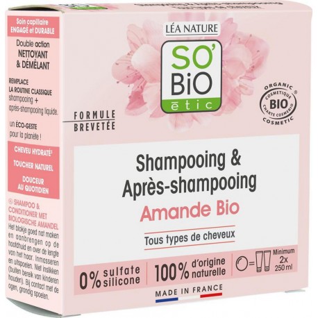 SO'BIO ETI SHAMP 2EN1 SOL BIO AMANDE savon 65g