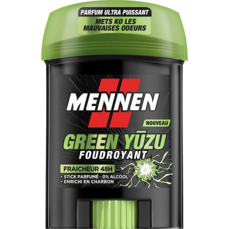 MENNEN STICK GREEN YUZU S stick 60ml