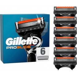 GILLETTE X6 LAMES PROGLIDE GILLETT 6 recharges