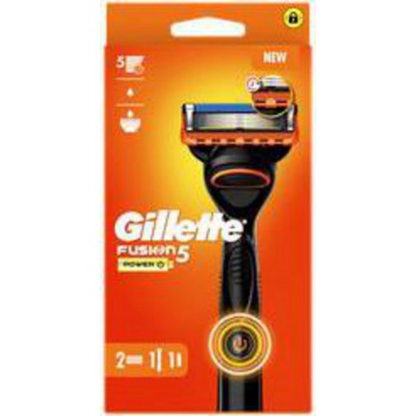 GILLETTE RASOIR FUSION PWR 2UPg manche + 2 recharges