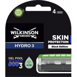 WILKINSON LAMES HYDRO 3 BLACK EDITI x4