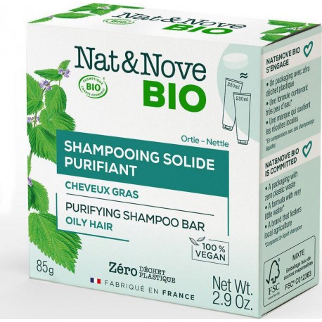 NAT&NOVE NATNOV SHP SOLID CHV GRAS 85g