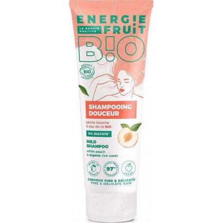 ENERGIE FR EN.FRUIT SHP BIO PECHE 250ML tube 200ml