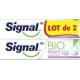 Signal Dentifrice Bio Protection Naturelle 2x75ml x2 tubes x 75ml - 150ml