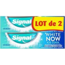 Signal Dentifrice Blancheur White NowIce Cool 2x75ml 2 tubes 75ml - 150ml