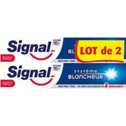 Signal Dentifrice Système Blancheur 2x75ml 150ml