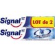 Signal Dentifrice Fraîcheur Aquamenthe 2x75ml x2 tubes 75ml