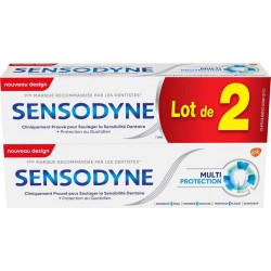 Sensodyne Dentifrice Multi-protection 2x75ml x2 tubes 75ml - 150ml