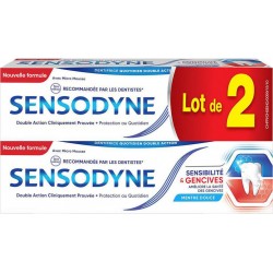 Sensodyne Dentifrice Sensibilité & Gencives 2x75ml x2 tubes 75ml - 150mln
